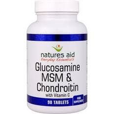 Natures Aid Glucosamine MSM & Chondroitin 90 Stk.