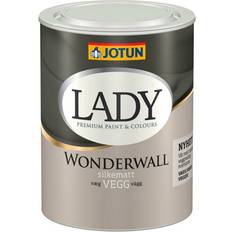 Jotun Interiørmaling Jotun Lady Wonderwall Veggmaling Hvit 0.68L