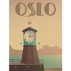 Vissevasse Postere Vissevasse Oslo Aker Brygge Poster 30x40cm