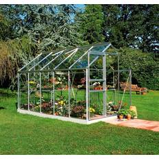 Freistehende Gewächshäuser Halls Greenhouses Popular 106 6.2m² Aluminium Glas