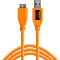 Tether Tools SuperSpeed USB A - USB Micro-B 3.0 15.1ft