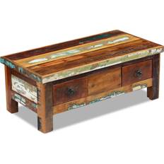 Antique coffee table vidaXL Antique Style Coffee Table 17.7x35.4"