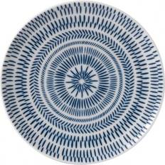 Royal Doulton ED Cobalt Blue Chevron Dessert Plate 21cm