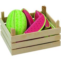 Spielzeuglebensmittel Goki Melons in Fruit Crate