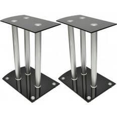 vidaXL Aluminum Speaker Stands 2-pack