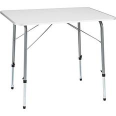 tectake Camping Table Foldable 80x60x68cm