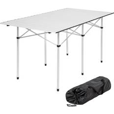 Campingbord tectake Camping Table Foldable 140x70x70cm