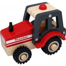 Tre Traktorer Magni Wooden Tracktor with Rubber Wheels 2438