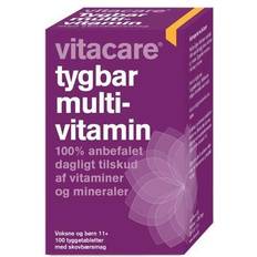 Jod Vitaminer & Mineraler Vitacare Chewable Multivitamin 100 st