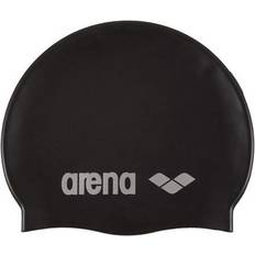 Beste Badekappen Arena Classic Silicone Cap - Black/Silver