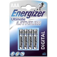 Energizer Batterier Batterier & Ladere Energizer Ultimate AAA 4-pack