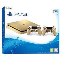 Sony PlayStation 4 Slim 500GB - Gold - 2x DualShock 4 V2