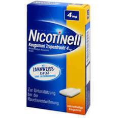 Nicotinell Rezeptfreie Arzneimittel Nicotinell Tropical Fruit 4mg 96 Stk. Kaugummi