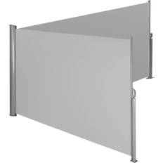 Markisen tectake Aluminium double side awning privacy screen