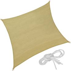 Kunststoff Markisen tectake Sun Shade Sail Square 300cm