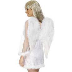 Engler Tilbehør Smiffys White Feather Angel Wings 50x60cm