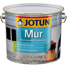 Jotun Fasade- & Grunnmursmaling - Utendørsmaling Jotun Mur Fasade- & Grunnmursmaling Hvit 10L