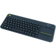 Tastaturen Logitech Wireless Touch Keyboard K400 Plus (English)