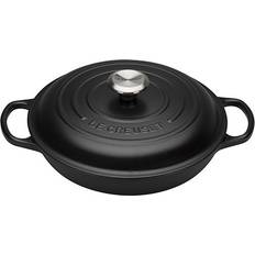 Le Creuset Satin Black Signature med lock 2 L 26 cm