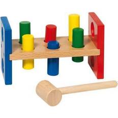 Holzspielzeug Babyspielzeuge Goki Hammer Bench Basic 58581