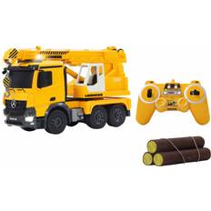 Ferngesteuerte Spielzeuge Jamara Heavy Duty Crane Mercedes-Benz Arocs Liebherr RTR 405034