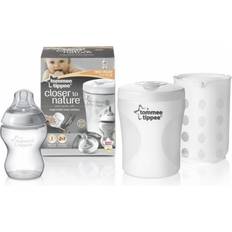 Beste Sterilisatorer Tommee Tippee Closer to Nature Single Bottle Travel Steriliser