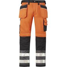 Høy komfort Arbeidsbukser Snickers Workwear 3233 High-Vis Holster Pocket Trouser