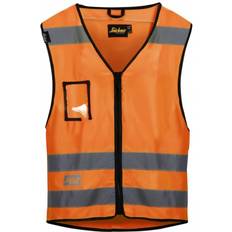 Høy komfort Arbeidsjakker Snickers Workwear Reflective Vest 9153 Hi-Vis