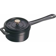 Gusseisen Minitöpfe Staub Mini med lock 0.25 L 10 cm