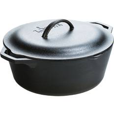 Lodge Cast Iron Cookware Lodge Cast Iron Dutch Oven with lid 1.749 gal 12.75 "