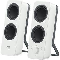 White Computer Speakers Logitech Z207