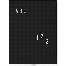 Grå Oppslagstavler Design Letters Letter Board A4 Oppslagstavle 21x29.7cm
