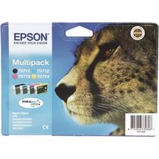 Epson Magenta Tinte & Toner Epson T0715 (Multipack)