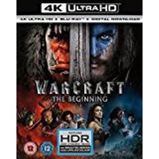 4K Blu-ray på salg Warcraft: The Beginning (4K UHD Blu-ray + Blu-ray + Digital Download)