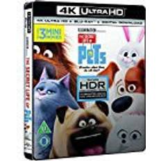 4K Blu-ray på salg The Secret Life of Pets (4K UHD Blu-ray + Blu-ray + Digital Download) [2015]