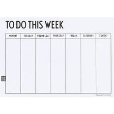 Måned Kalendere & Notatblokker Design Letters Weekly Planner