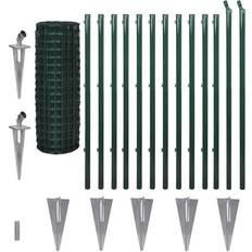 Fence Kits vidaXL Set Spike Euro Fence 47.2"x82ft