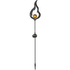 Star Trading Solar Energy Flame Light Bakkebelysning 85cm