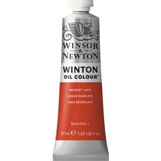 Oransje Oljemaling Winsor & Newton Winton Oil Color Scarlet Lake 37ml