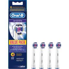 Blekende Tannbørstehoder Oral-B 3D White 4-pack