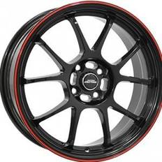 Inter Action Phoenix Black 6.5x15 4/108 ET25 B65,1