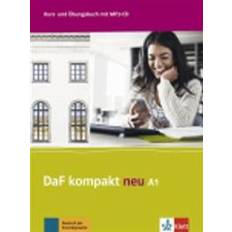 Tysk Lydbøker DaF kompakt neu A1. Kurs- und Übungsbuch + MP3-CD (Lydbok, CD, MP3, 2016)