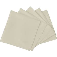 Polyester Stoffservietten vidaXL 131440 Stoffserviette Cream (50x50cm)