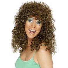Smiffys Boogie Babe Wig Brown