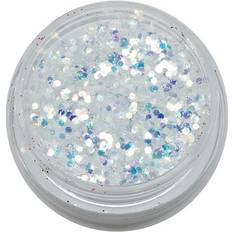 Hvite Kroppssminke Aden Glitter Powder #26 Milky Way