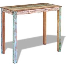 vidaXL Solid Recycled Wood Bartisch 60x115cm