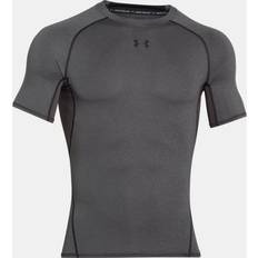 Under Armour Men's HeatGear Armour Short Sleeve Compression Shirt - White