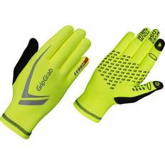 Gule Hansker Gripgrab Running Expert Hi-Vis Gloves - Neon Yellow