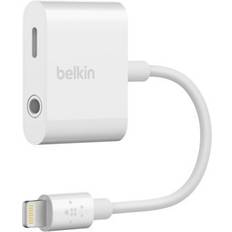 Belkin iphone charger Belkin RockStar Audio+Charge Lightning - Lightning+3.5mm Audio Adapter M-F