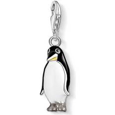 Thomas Sabo Penguin Club Unisex Silver/Enamel Charm